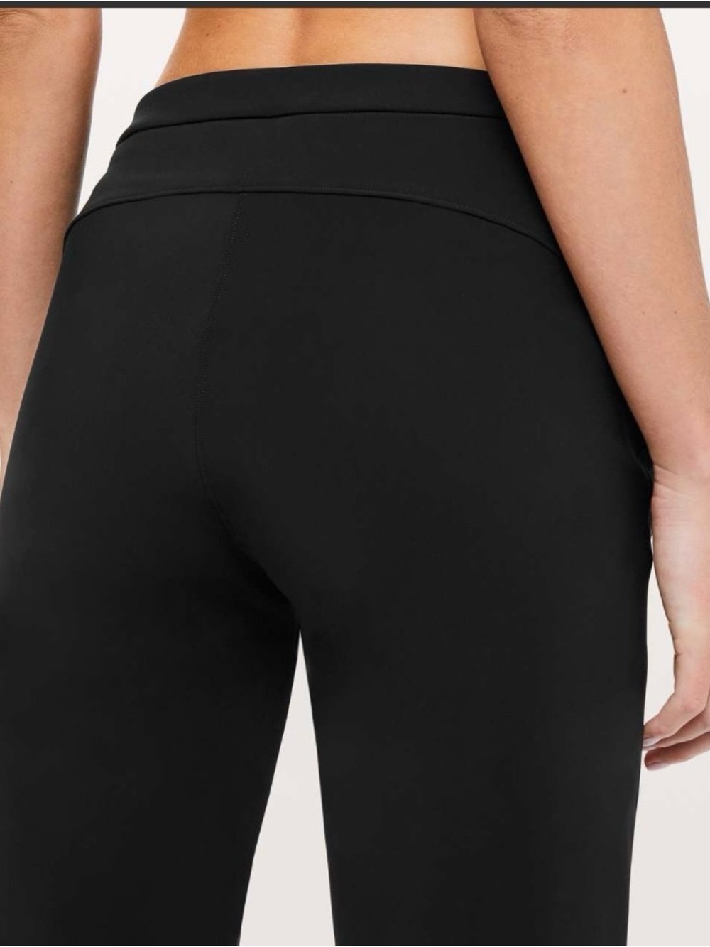 Lululemon On The Move Straight Leg Trouser style Pants in Black - Picture 5 of 15